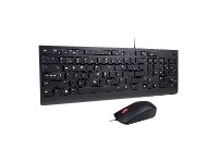 Lenovo 4X30L79894 clavier Souris incluse USB Franais Noir
