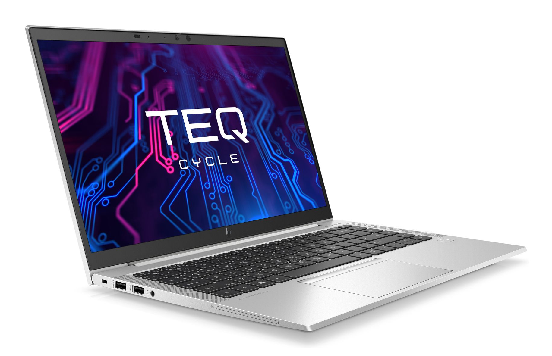 Teqcycle HP Elitebook 840 G8 Intel Core i5 i5-1145G7 Laptop 35.6 cm (14) Full HD 16 GB DDR4-SDRAM 256 GB SSD Wi-Fi 6 (802.11ax) Windows 11 Pro German Silver