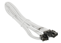 Seasonic Kabel 750 mm white fr Prime & Fokus Serie>850Watt - Kabel - Strom/Netzteil