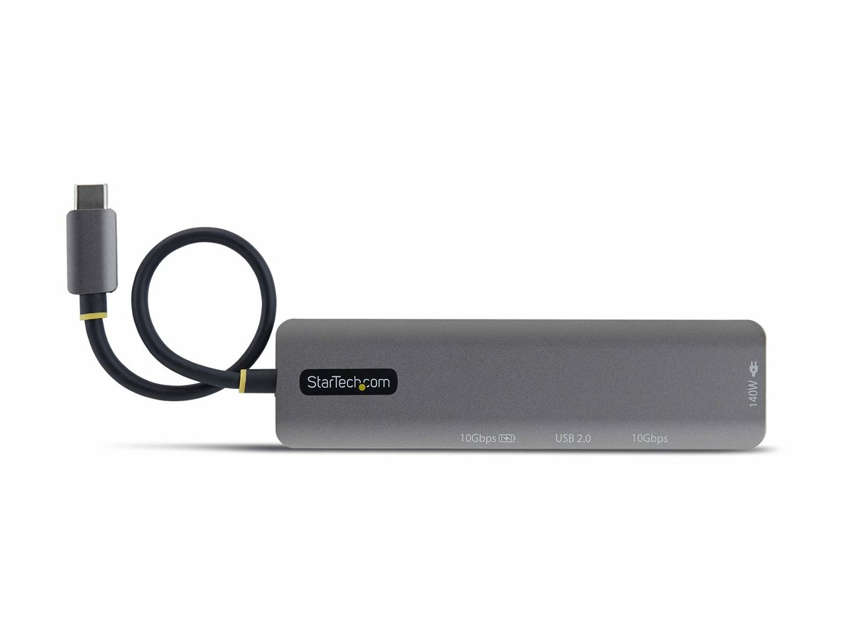 StarTech.com Adaptateur Multiport USB-C vers HDMI avec Charge PD 140W, 4K 60Hz, Hub USB 10 Gbps, Mini Dock Type-C pour MacBook / Dell / Thinkpad / HP