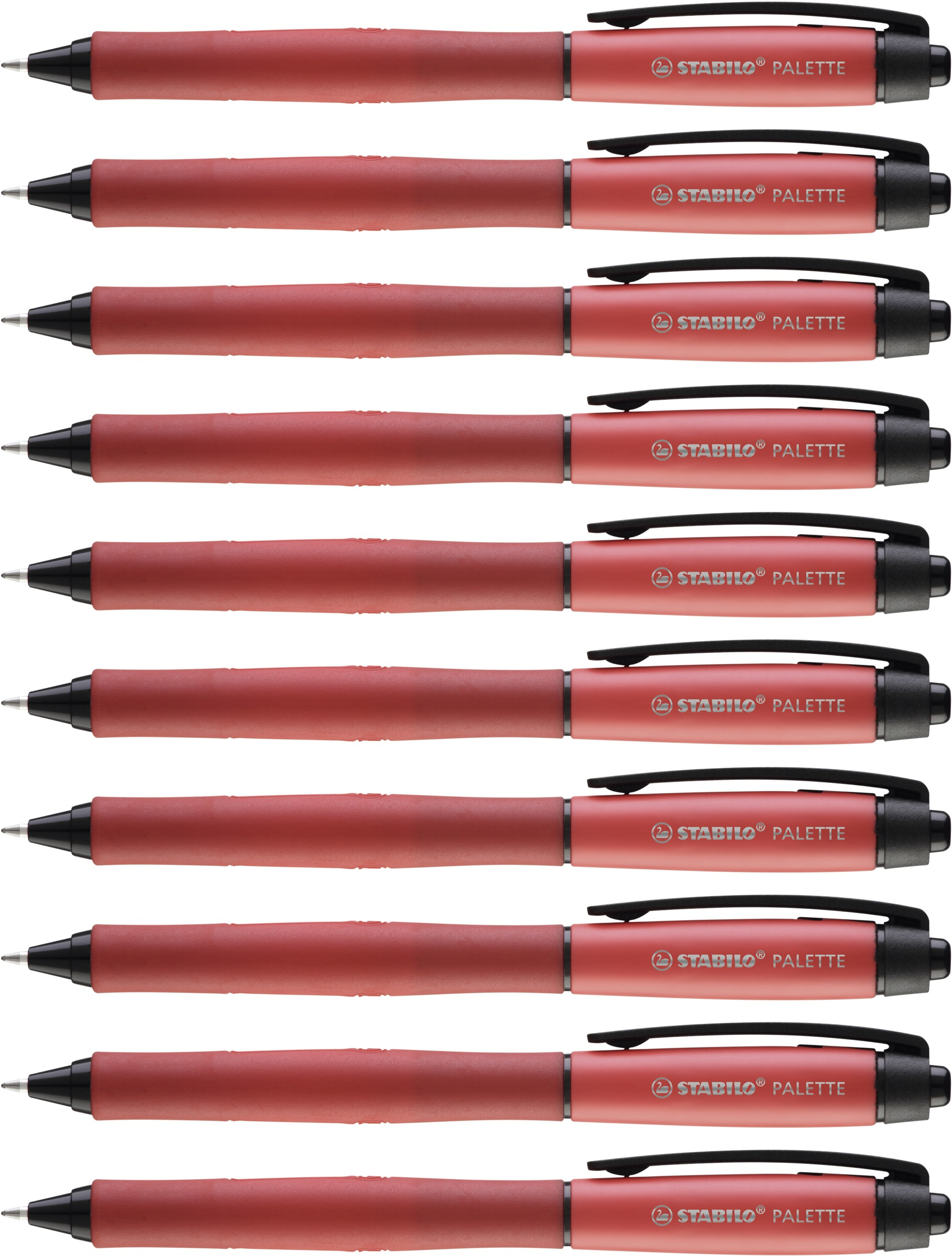STABILO PALETTE Bol�grafo retr�ctil con clip 10 pieza(s)