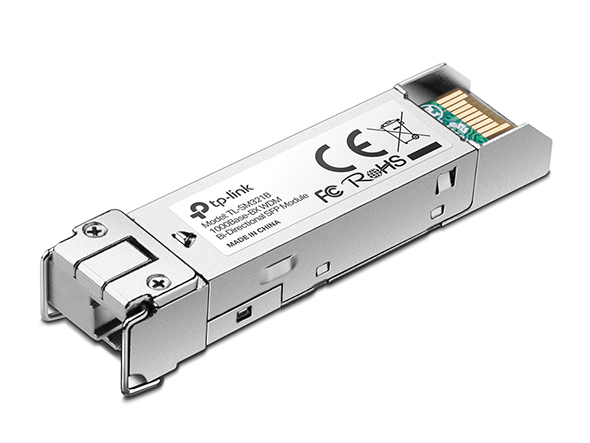 TP-LINK TL-SM321B - SFP (Mini-GBIC)-Transceiver-Modul - GigE - 1000Base-BX - LC/UPC Einzelmodus - bis zu 10 km - 1310 (TX)
