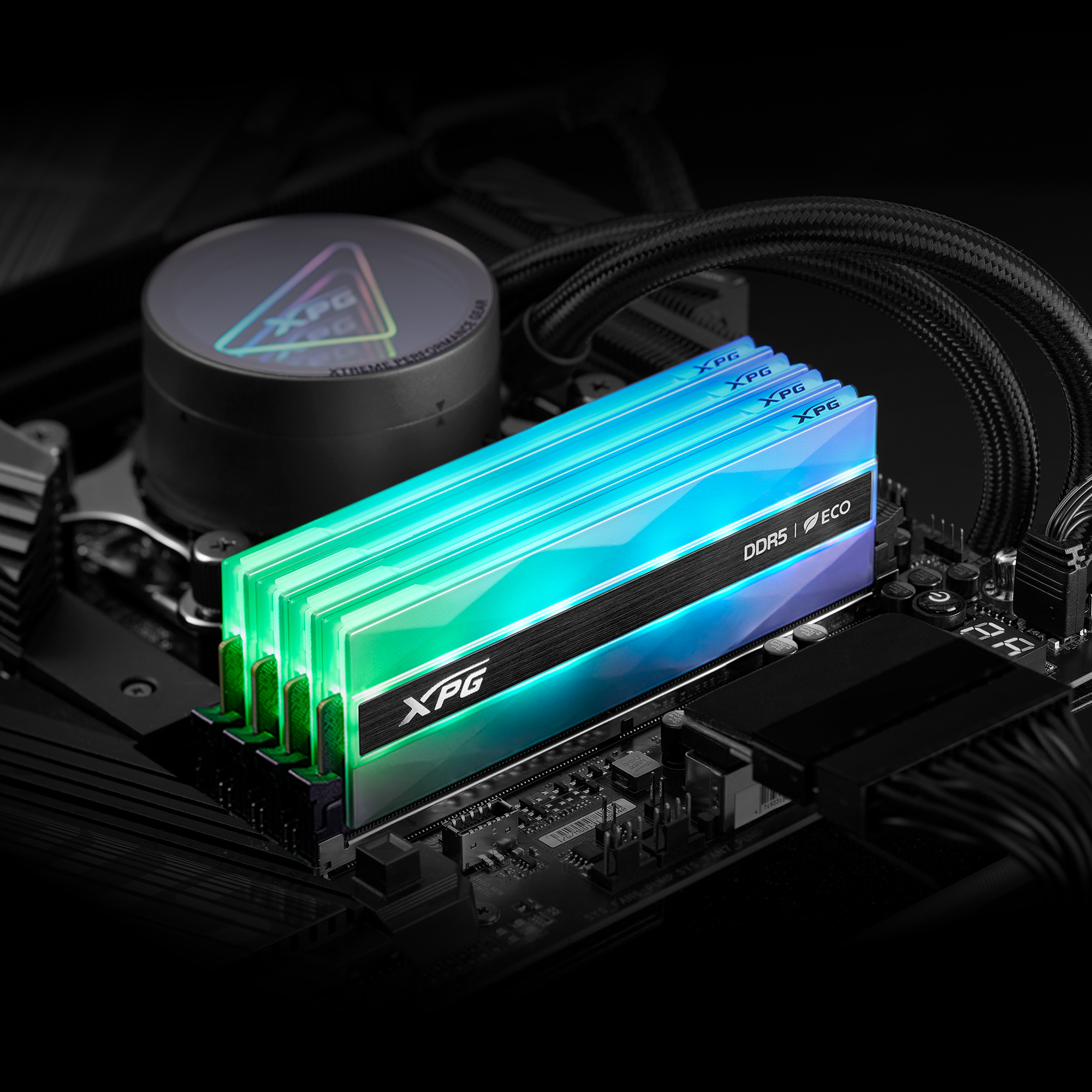 ADATA DDR5 16GB 6000-30 XPG Lancer Neon RGB silvergray