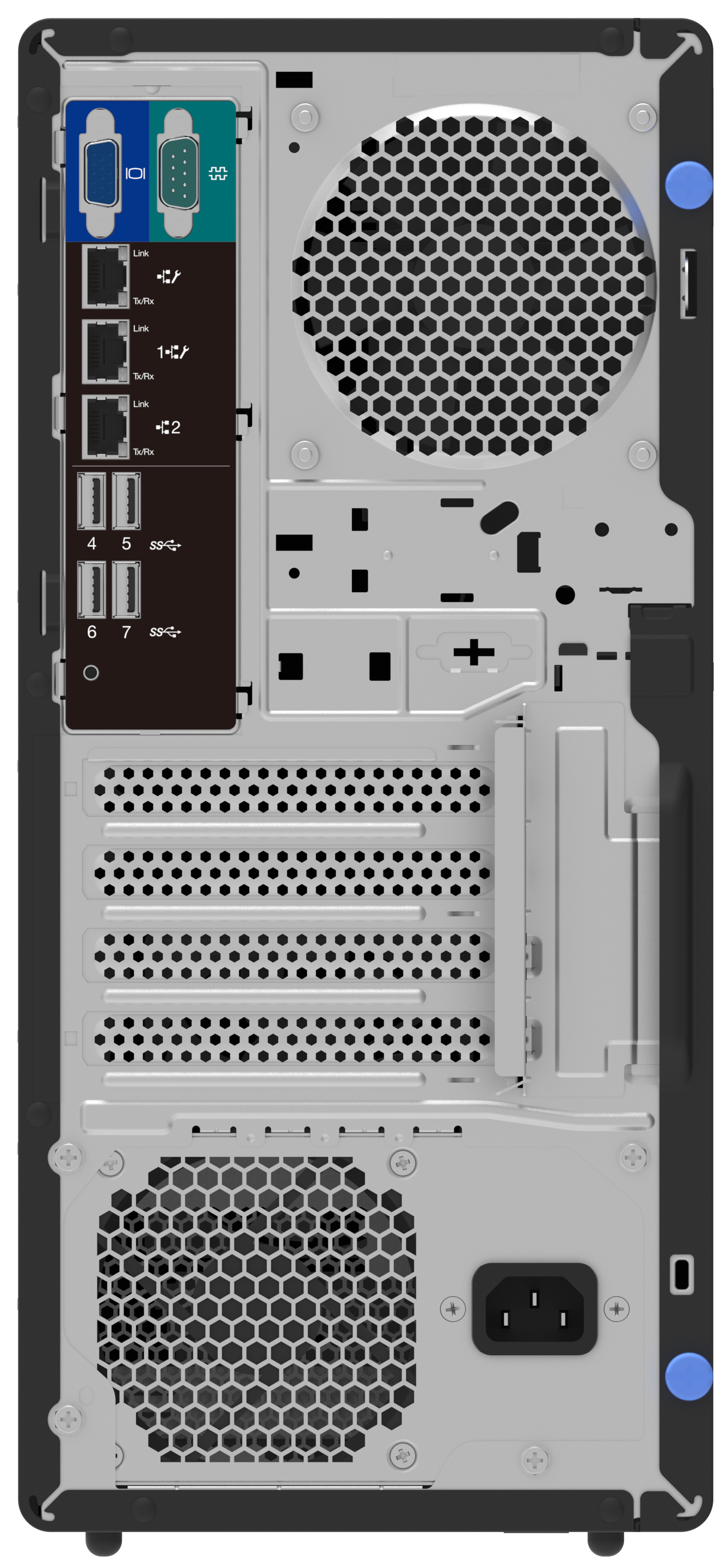 Lenovo ThinkSystem 7DF31001EA serveur 960 Go Tower Intel� Xeon� 6315P 2,8 GHz 16 Go DDR5-SDRAM 500 W