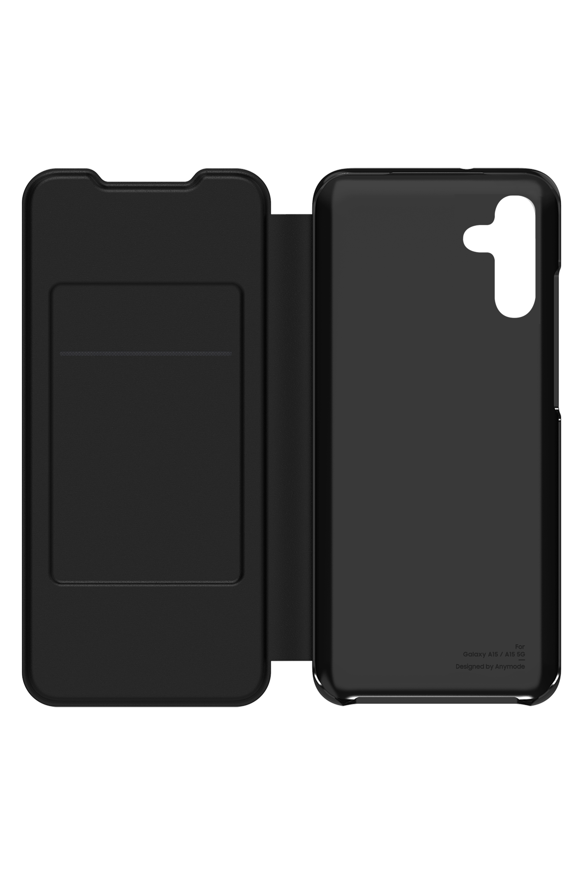 Samsung GP-FWA156AMA mobile phone case 16.5 cm (6.5) Flip case Black