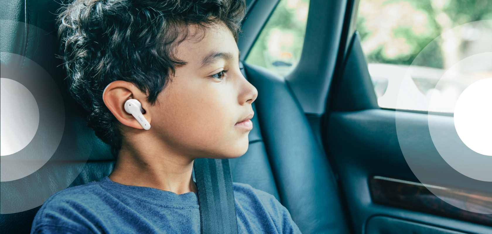 mit for Mikrofon Nano SoundForm - Belkin Wireless-Kopfhörer PAC003BTWH | Kids Belkin True