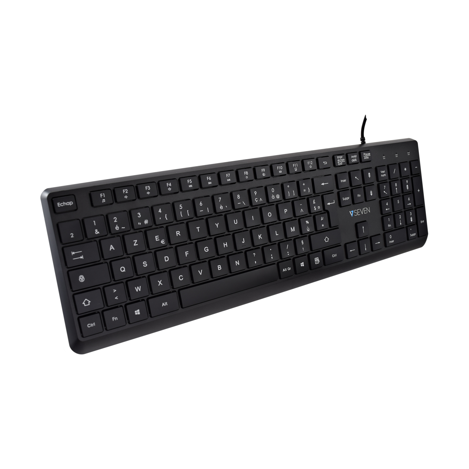 V7 USB PRO KEYBOARD MOUSE FR - Tastatur - AZERTY