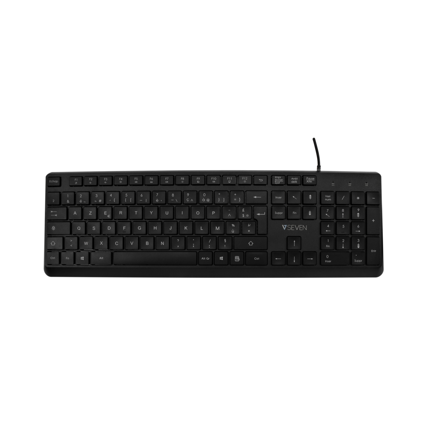 V7 USB PRO KEYBOARD MOUSE FR - Tastatur - AZERTY