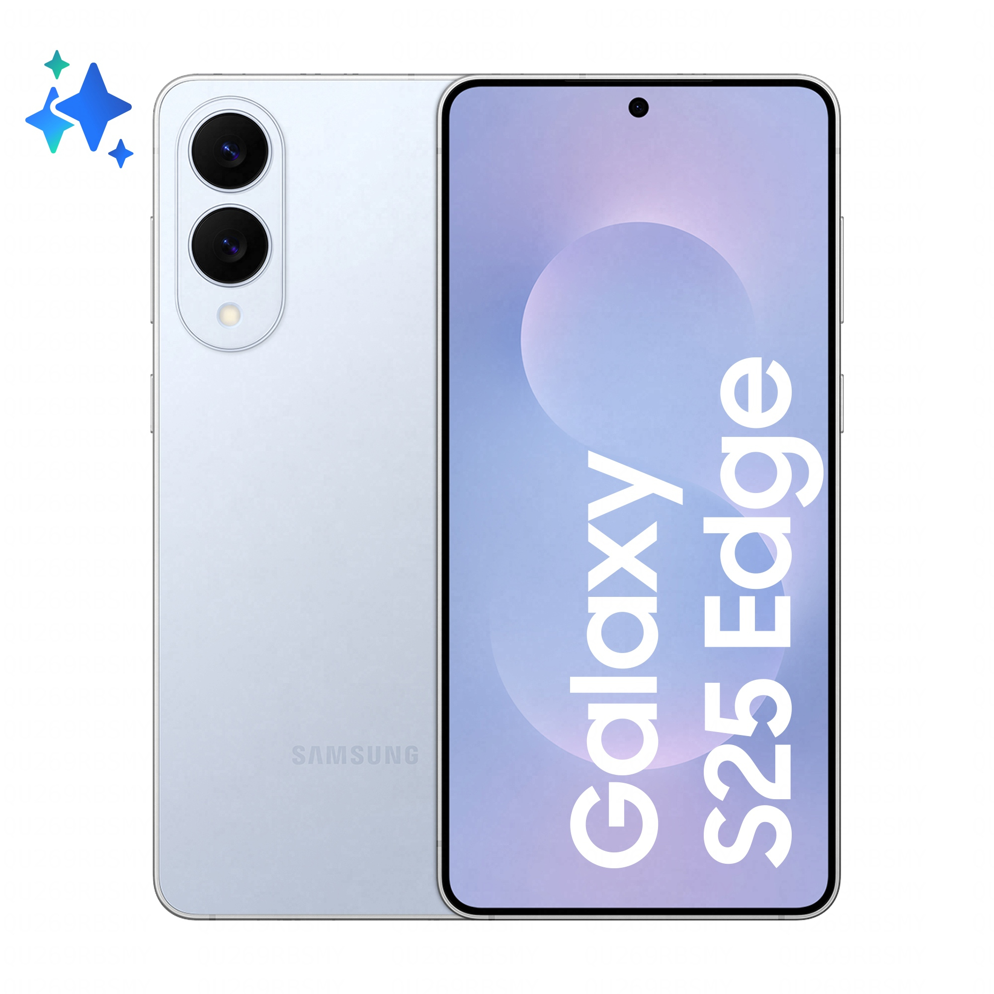 Samsung Galaxy S25 Edge - 5G Smartphone - Dual-SIM - RAM 12 GB / Interner Speicher 256 GB - OLED-Display - 6.7 - 3120 x 1440 Pixel (120 Hz)