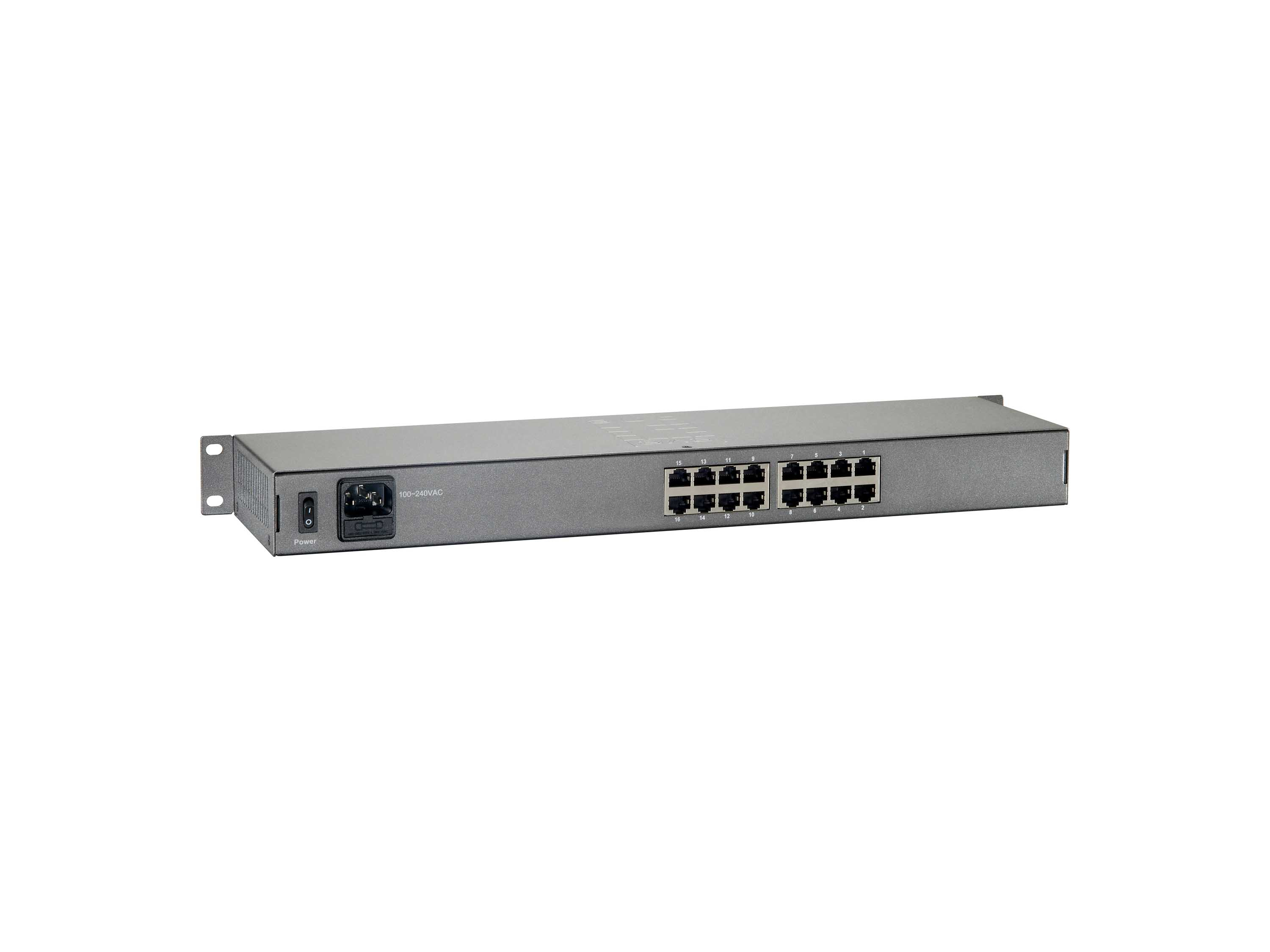 LevelOne FEP-1601W150 - Switch - 16 x 10/100 (PoE+)