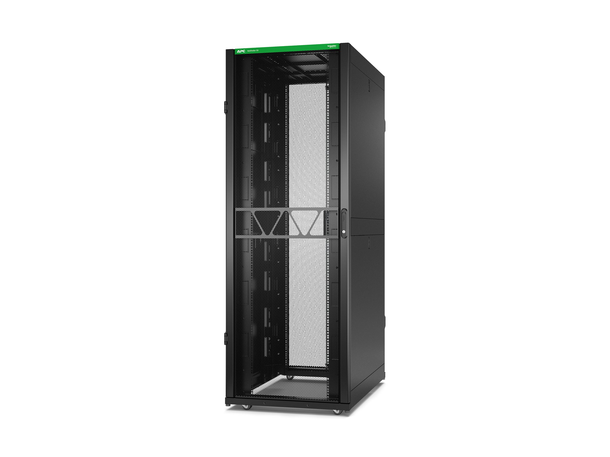 APC Rack Netshelter SX Server, 2e gnration, 45U, 2 124H x 750L x 1 200D mm, avec panneaux latraux, noir