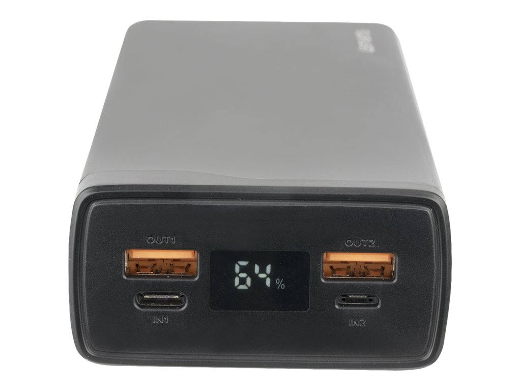 4smarts VoltHub Pro - Select Edition - Powerbank - 26800 mAh - 99.16 Wh - 22.5 Watt - 5 A - Huawei Fast Charge, PD 2.0, PD 3.0, QC 2.0, QC 3.0, AFC, SCP - 3 Ausgabeanschlussstellen (2 x USB, 24 pin USB-C)