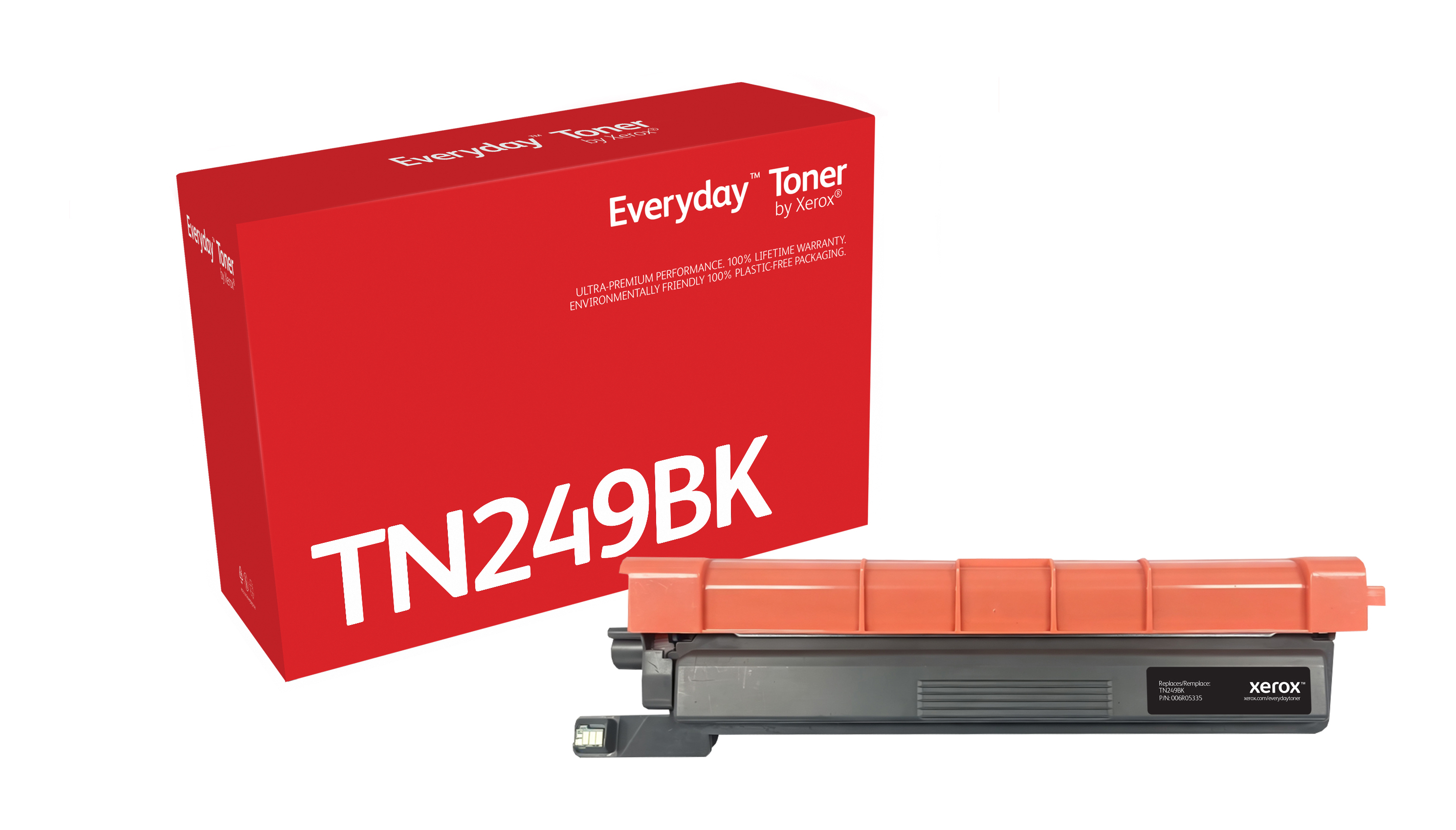 El t�ner Everyday Negro de Xerox es compatible con Brother TN-249BK, Capacidad alta