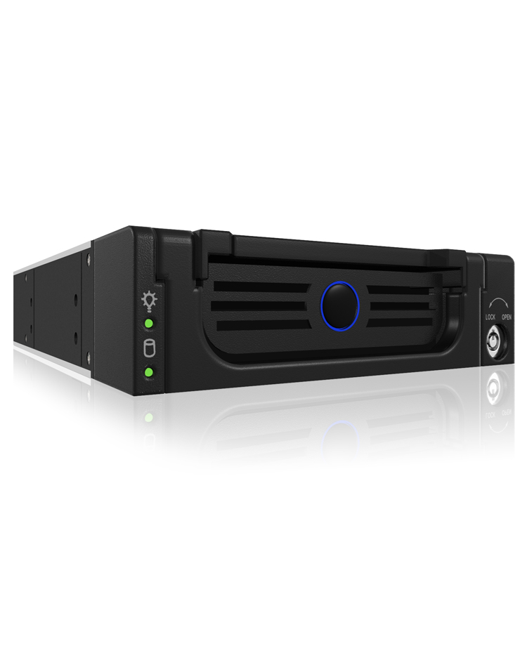 ICY BOX IB-138SK-B-II Panel de instalacin Negro