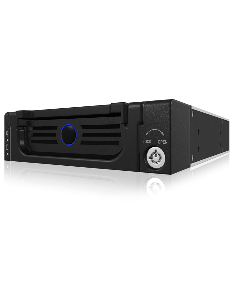 ICY BOX IB-138SK-B-II Panel de instalacin Negro