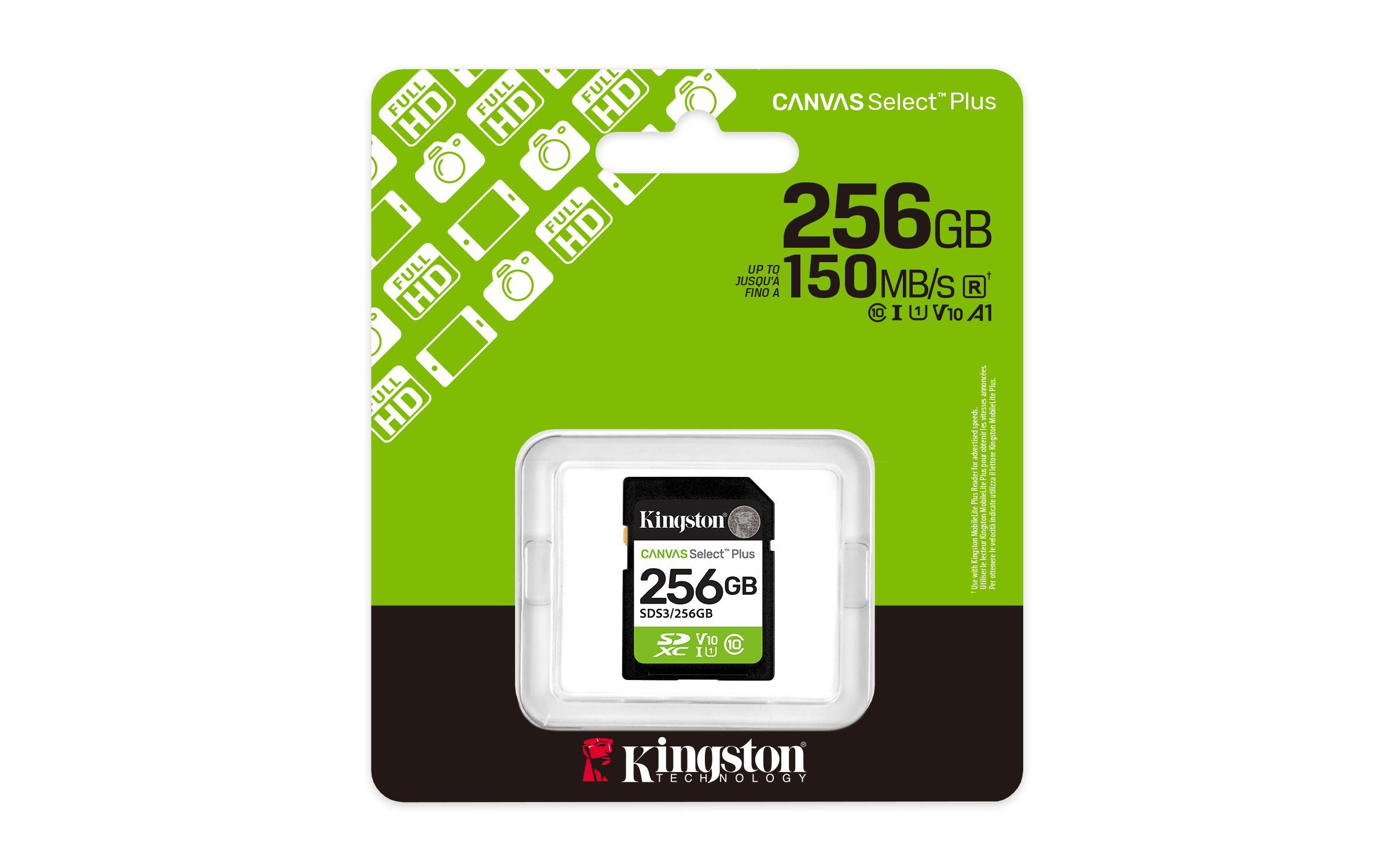 Kingston Canvas Select Plus - Flash-Speicherkarte
