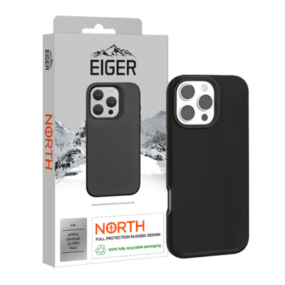 Eiger North Case iPhone 16 Pro Max schwarz