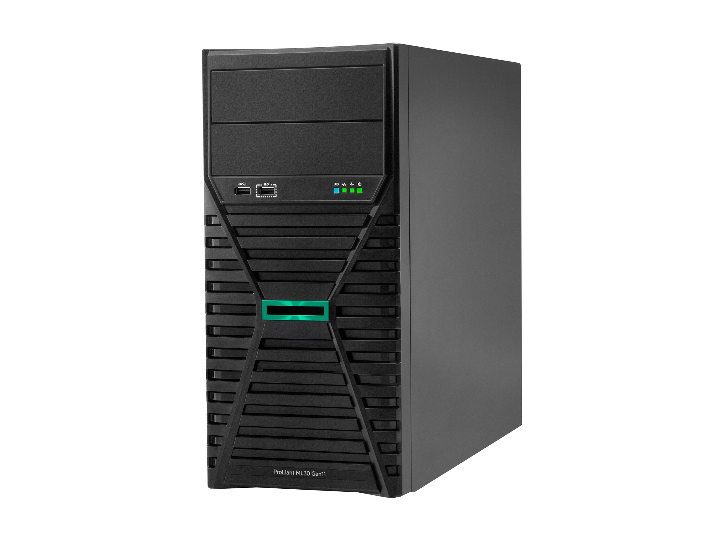 HPE ProLiant ML30 Gen11 - Server - Tower - 4U - 1-Weg - 1 x Xeon 6333P / 3.1 GHz - RAM 32 GB - SATA - Hot-Swap 6.4 cm (2.5)
