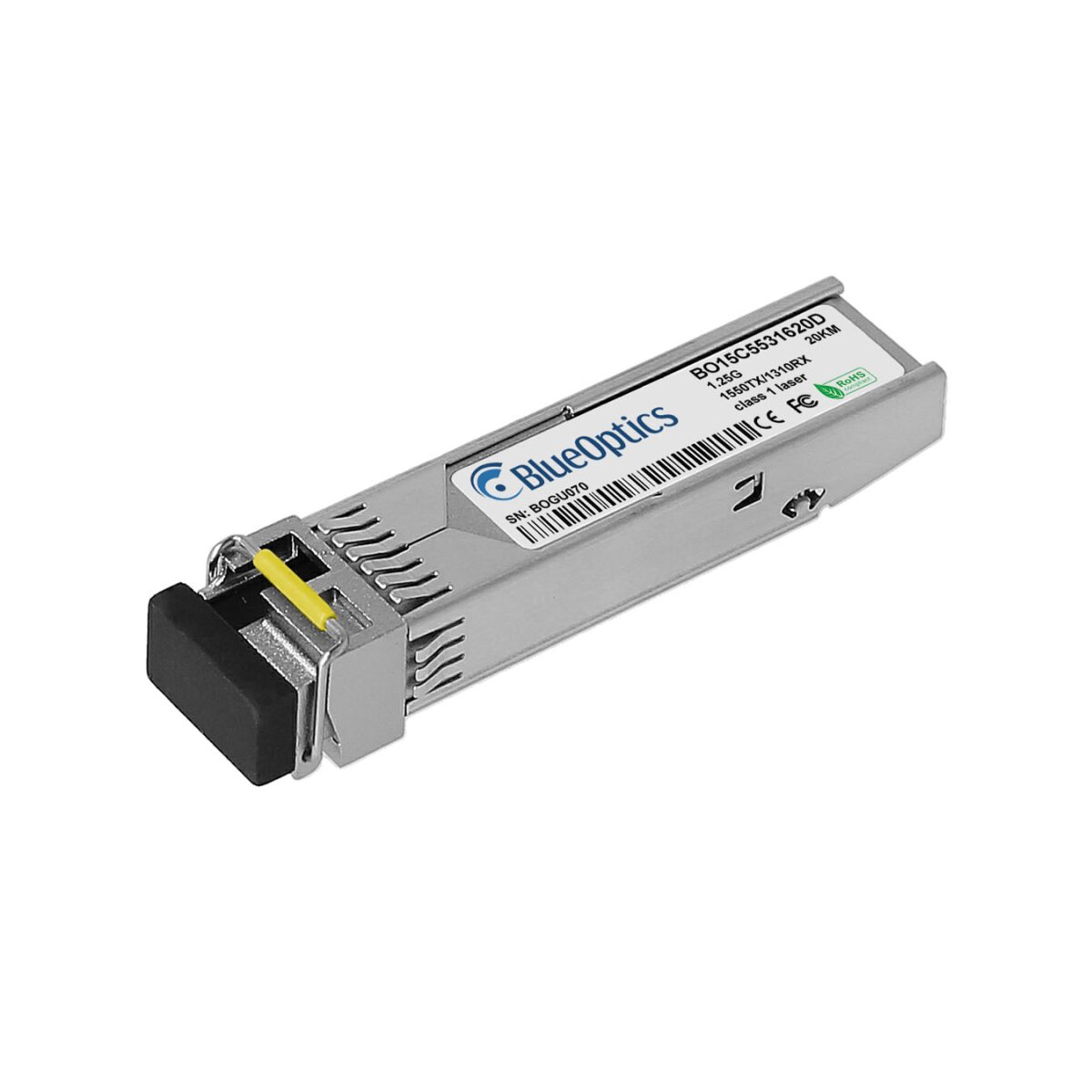BlueOptics SFP-BXD53-20KM-EN-BO module metteur-rcepteur de rseau Fibre optique 1250 Mbit/s