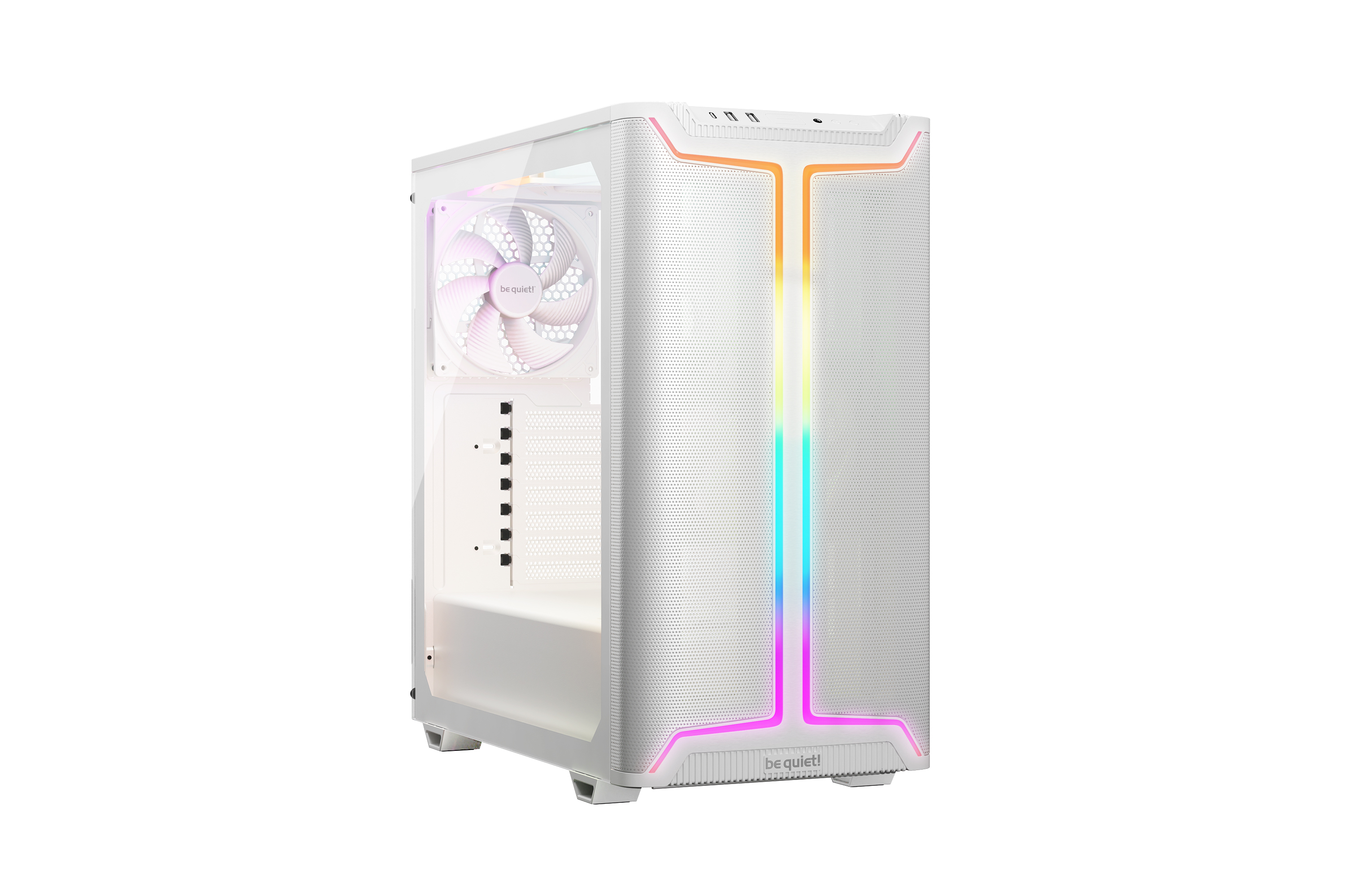 Be Quiet! Pure Base 501 DX - Midi-Tower - ATX - Seitenteil mit Fenster (geh�rtetes Glas)