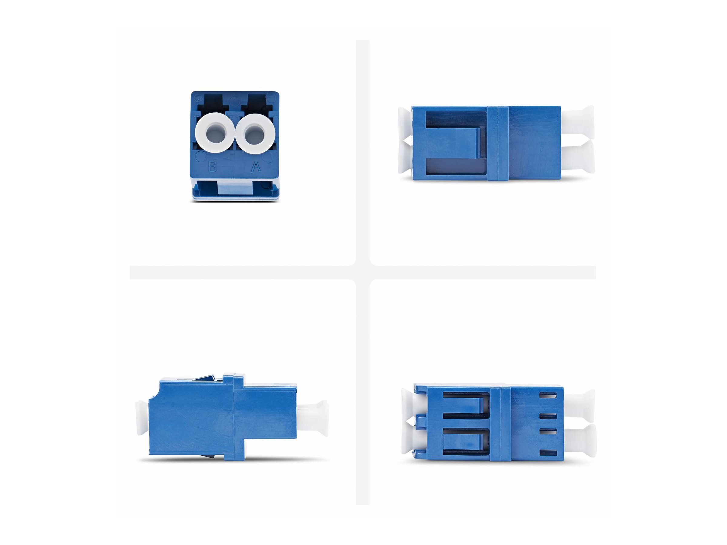 StarTech.com Accoppiatore Duplex LC-LC, Adattatore per Fibra Ottica Monomodale con Terminazione LC, Giunto Duplex LC/UPC per Patch Panel