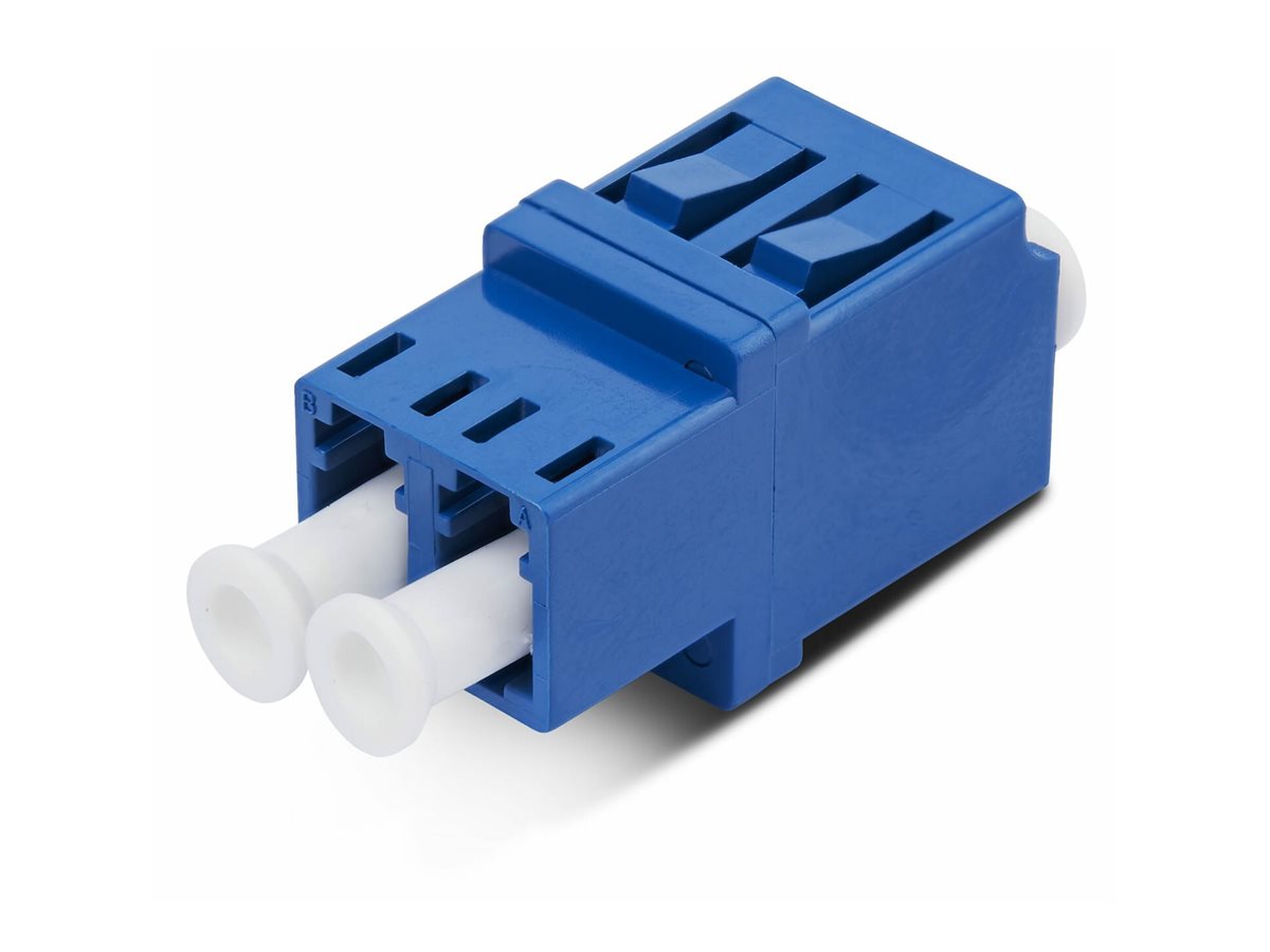 StarTech.com Accoppiatore Duplex LC-LC, Adattatore per Fibra Ottica Monomodale con Terminazione LC, Giunto Duplex LC/UPC per Patch Panel