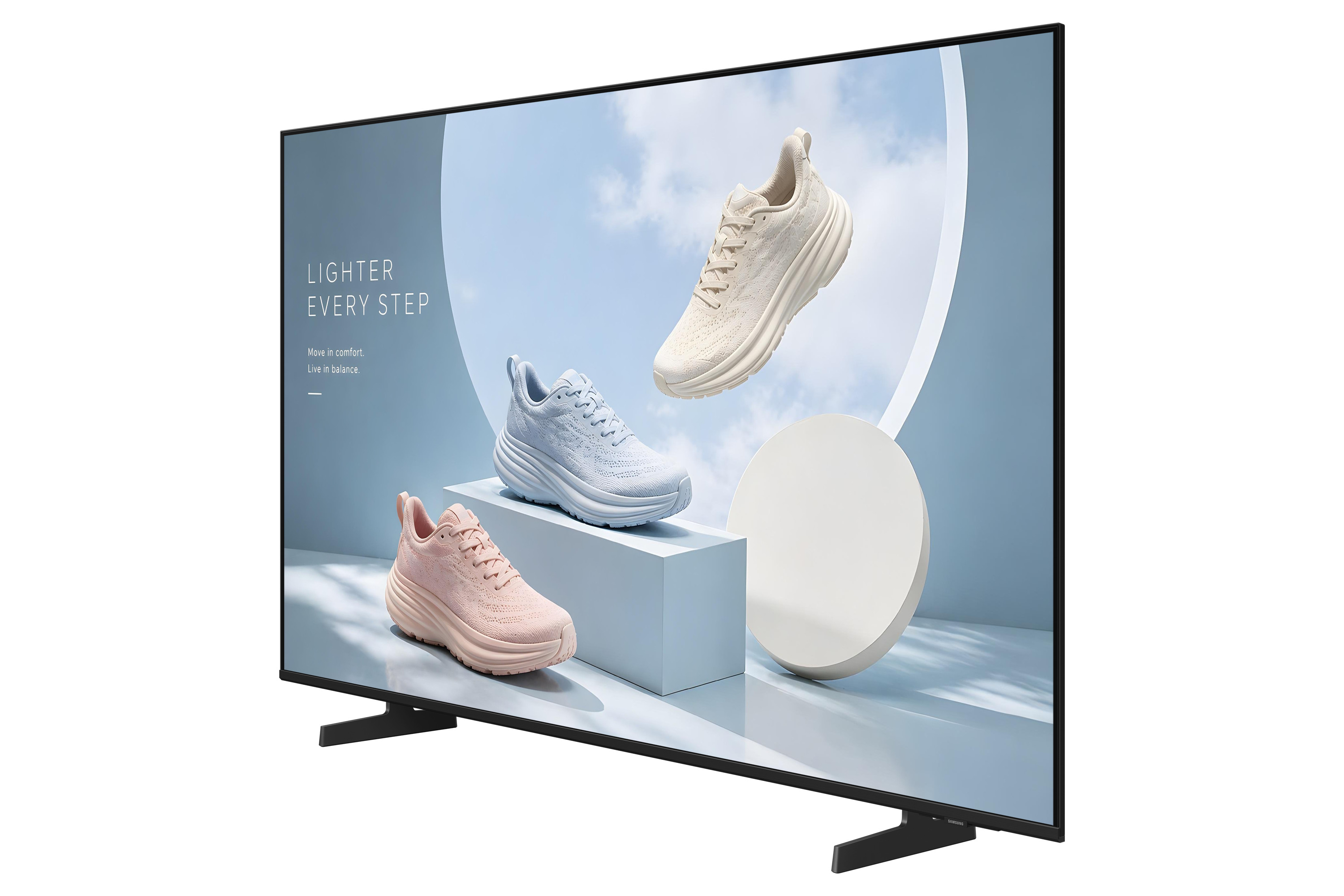 Samsung BE43HX-H Digital signage flat panel 109.2 cm (43) LCD Wi-Fi 4K Ultra HD Black Tizen 16/7