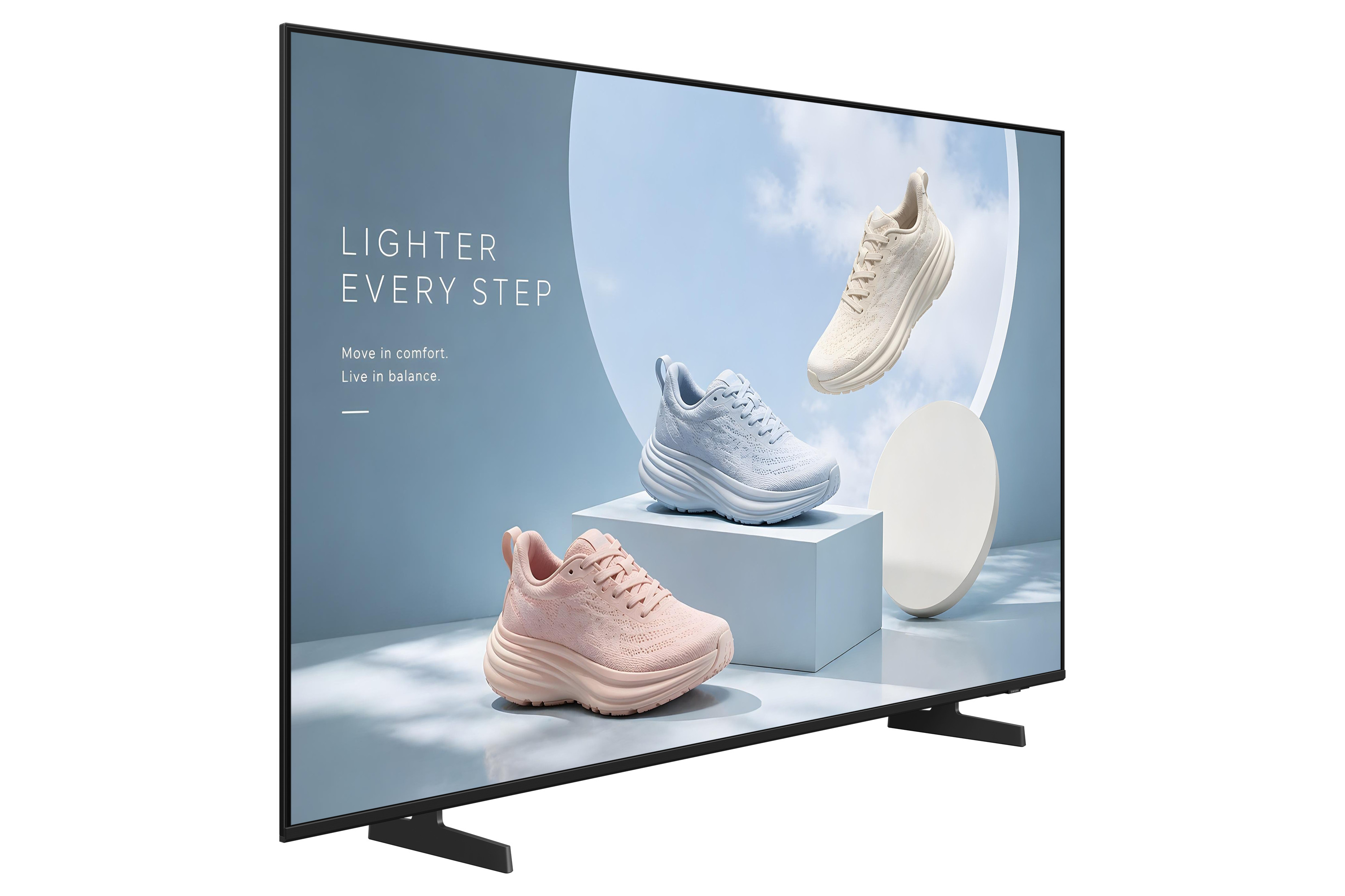 Samsung BE43HX-H Digital signage flat panel 109.2 cm (43) LCD Wi-Fi 4K Ultra HD Black Tizen 16/7