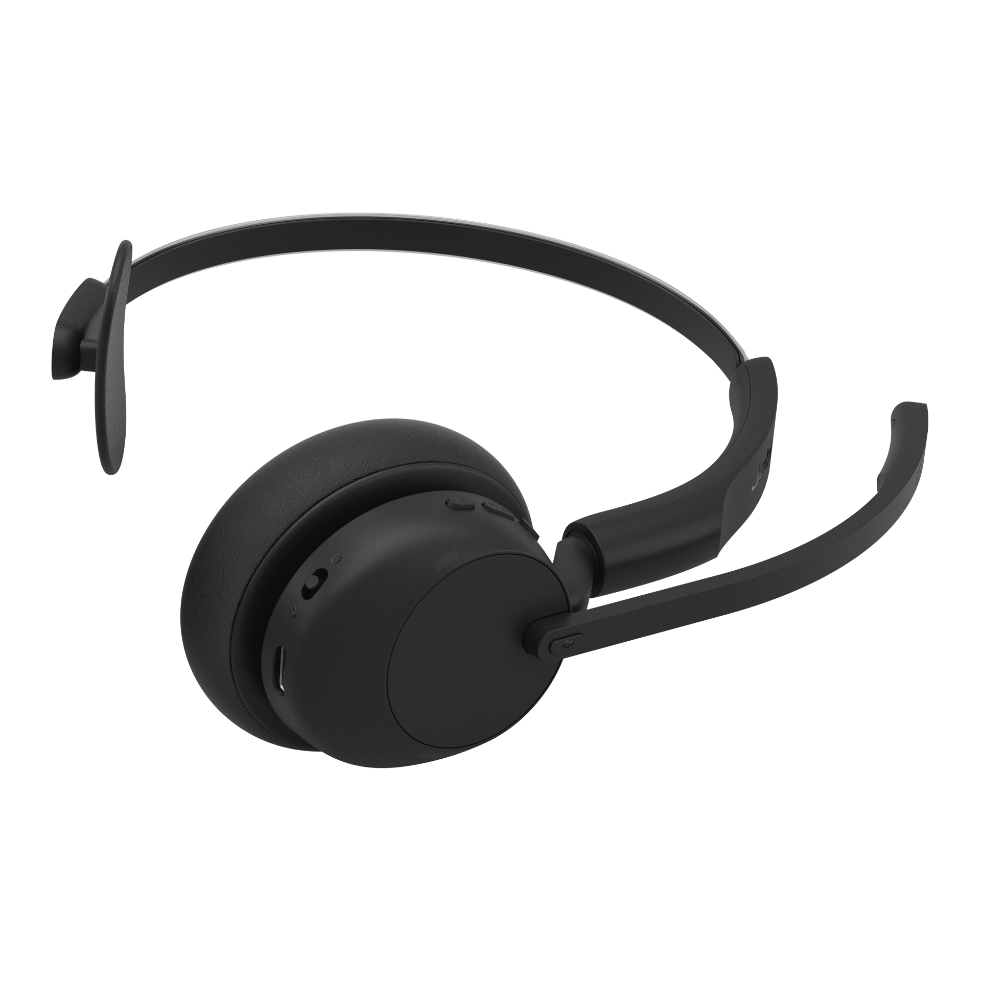 Jabra Evolve3 45 UC - USB-A with Dongle - Mono (Charging Stand)