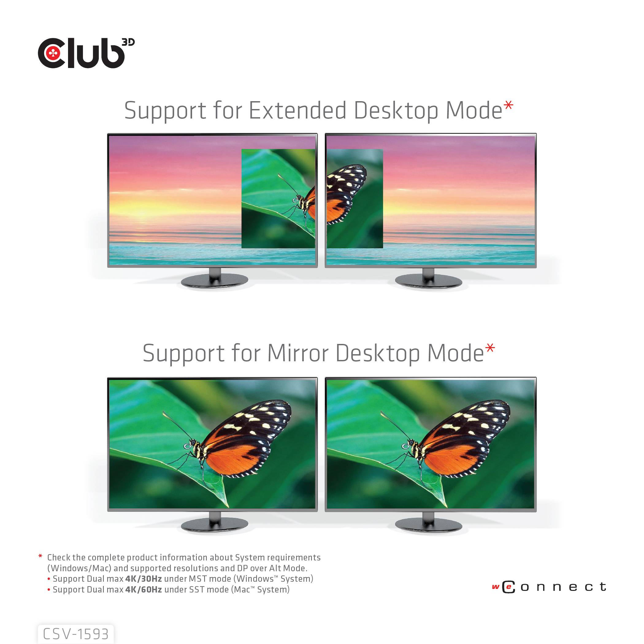 Club 3D Dockingstation - USB-C 3.2 Gen 1 / Thunderbolt 3