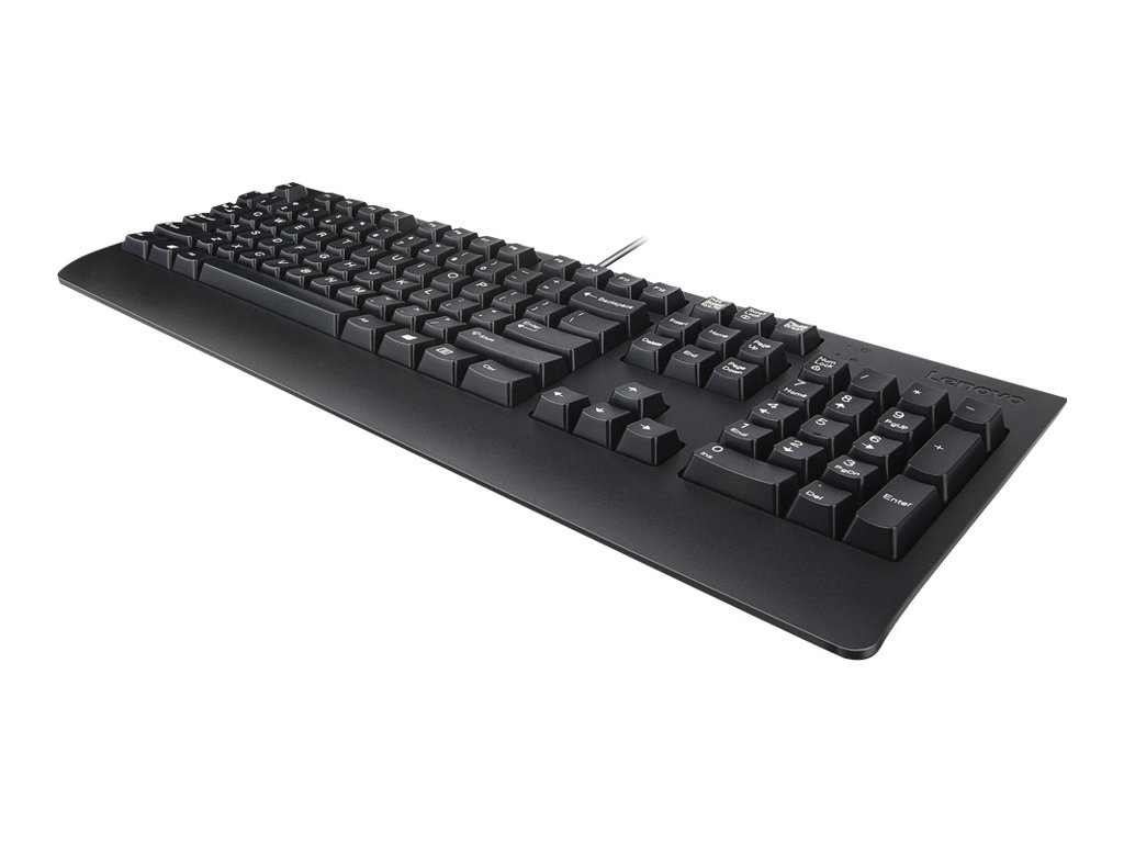 Lenovo Preferred Pro II teclado USB AZERTY Belga, Ingls Negro