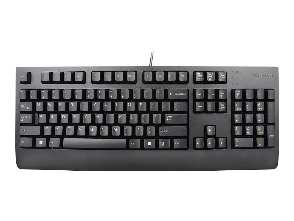 Lenovo Preferred Pro II clavier USB AZERTY Belge, Anglais Noir