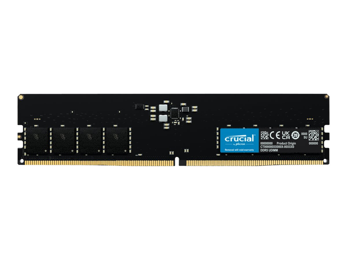 Crucial CT16G56C46U5T module de m�moire 16 Go 1 x 16 Go DDR5 288-pin DIMM ECC