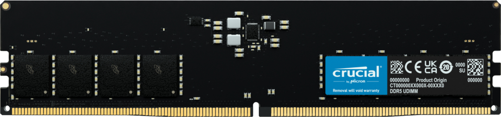 Crucial CT16G56C46U5T module de m�moire 16 Go 1 x 16 Go DDR5 288-pin DIMM ECC