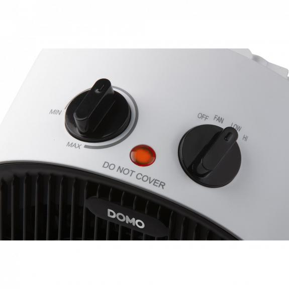 Domo DO7325F | Domo DO7325F electric space heater Indoor White Fan electric  space heater