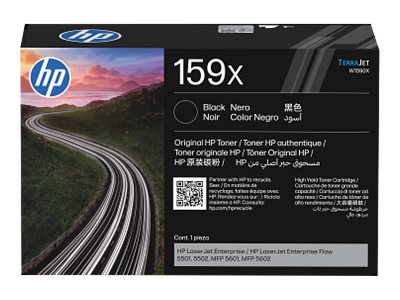HP 159X - Hohe Ergiebigkeit - Schwarz - original - LaserJet - Box - Tonerpatrone (W1590X)