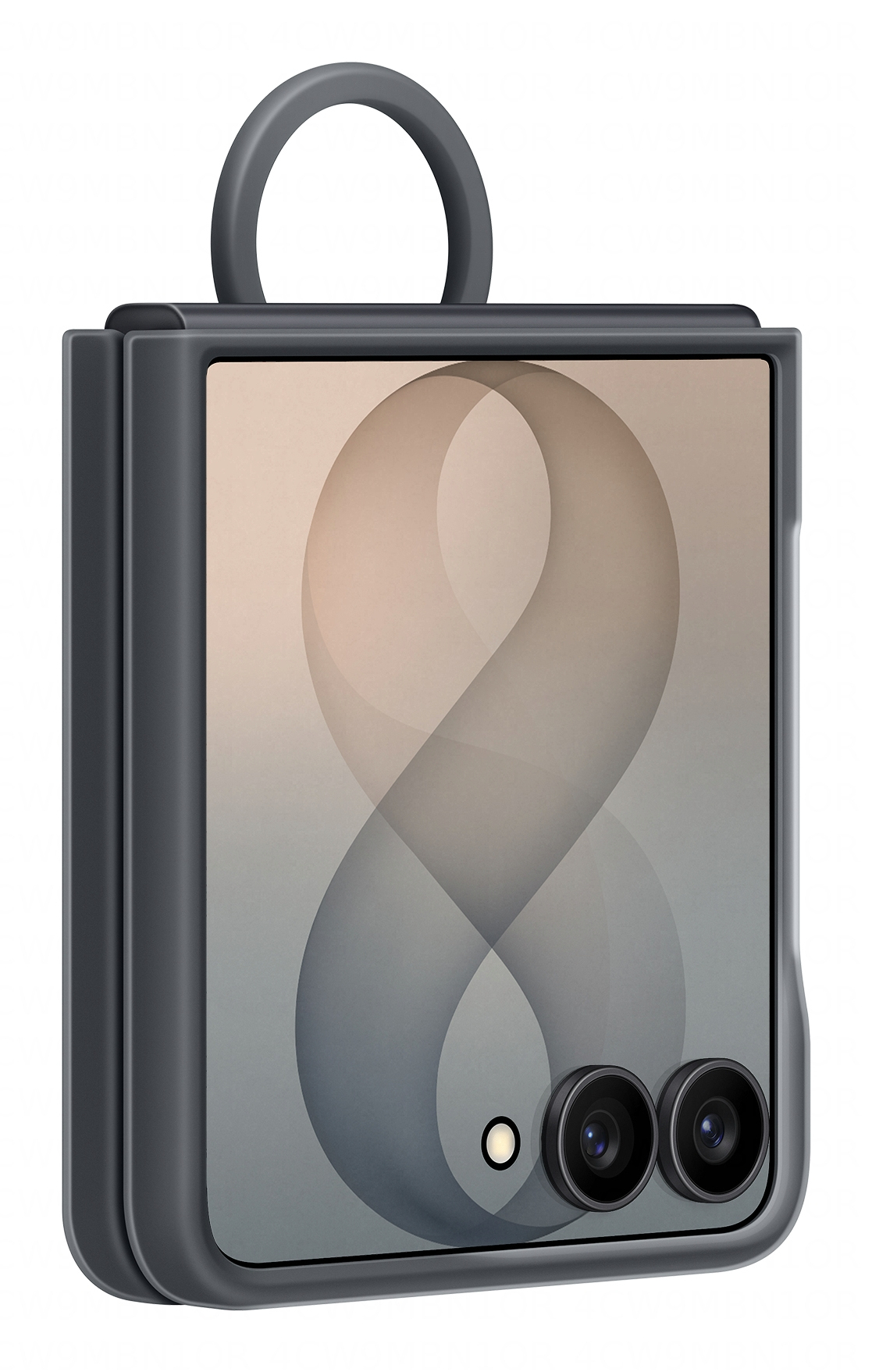 Samsung EF-EF776CBEGWW mobile phone case 17.5 cm (6.9) Cover Black