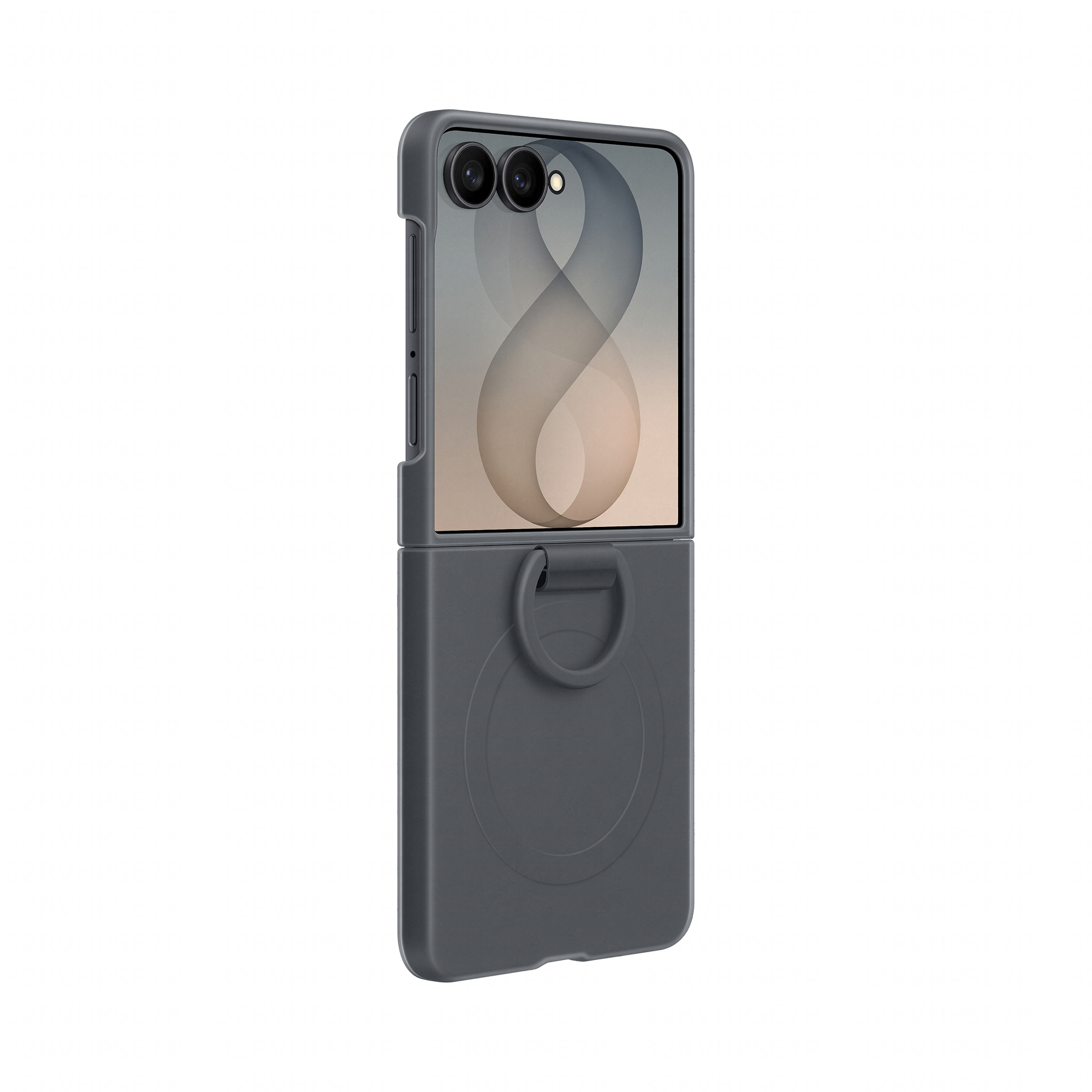 Samsung EF-EF776CBEGWW mobile phone case 17.5 cm (6.9) Cover Black