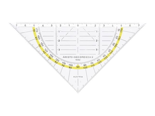 Aristo Geo-Dreieck - Geodreieck - 16 cm - 45�