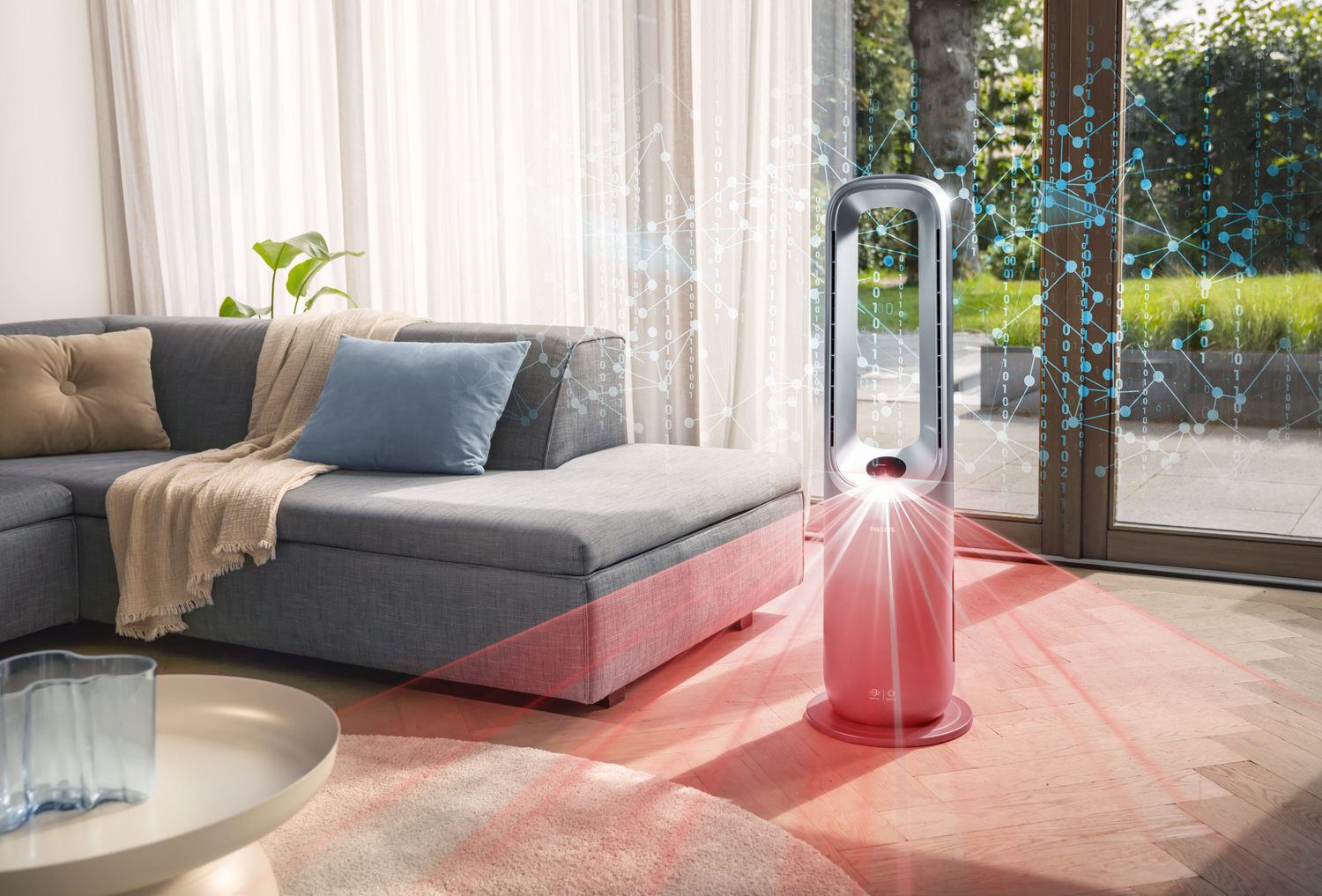 Philips Series 8000 AMF870 - K�hll�fter/Heizer/Luftreiniger ohne Ventilatorschaufel