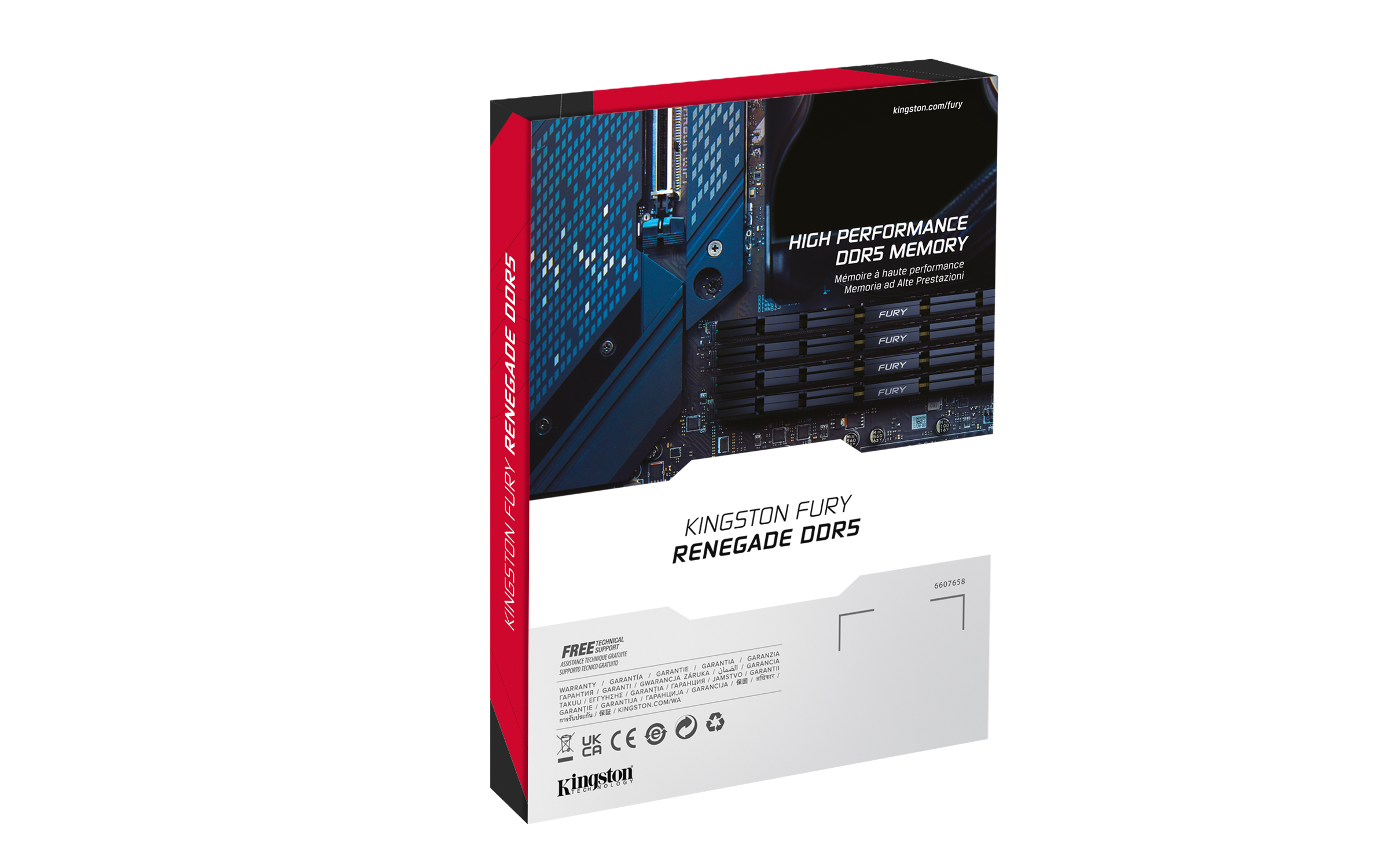 Kingston 32GB6400MT/sDDR5CL32DIMMFURYRenSVXMP