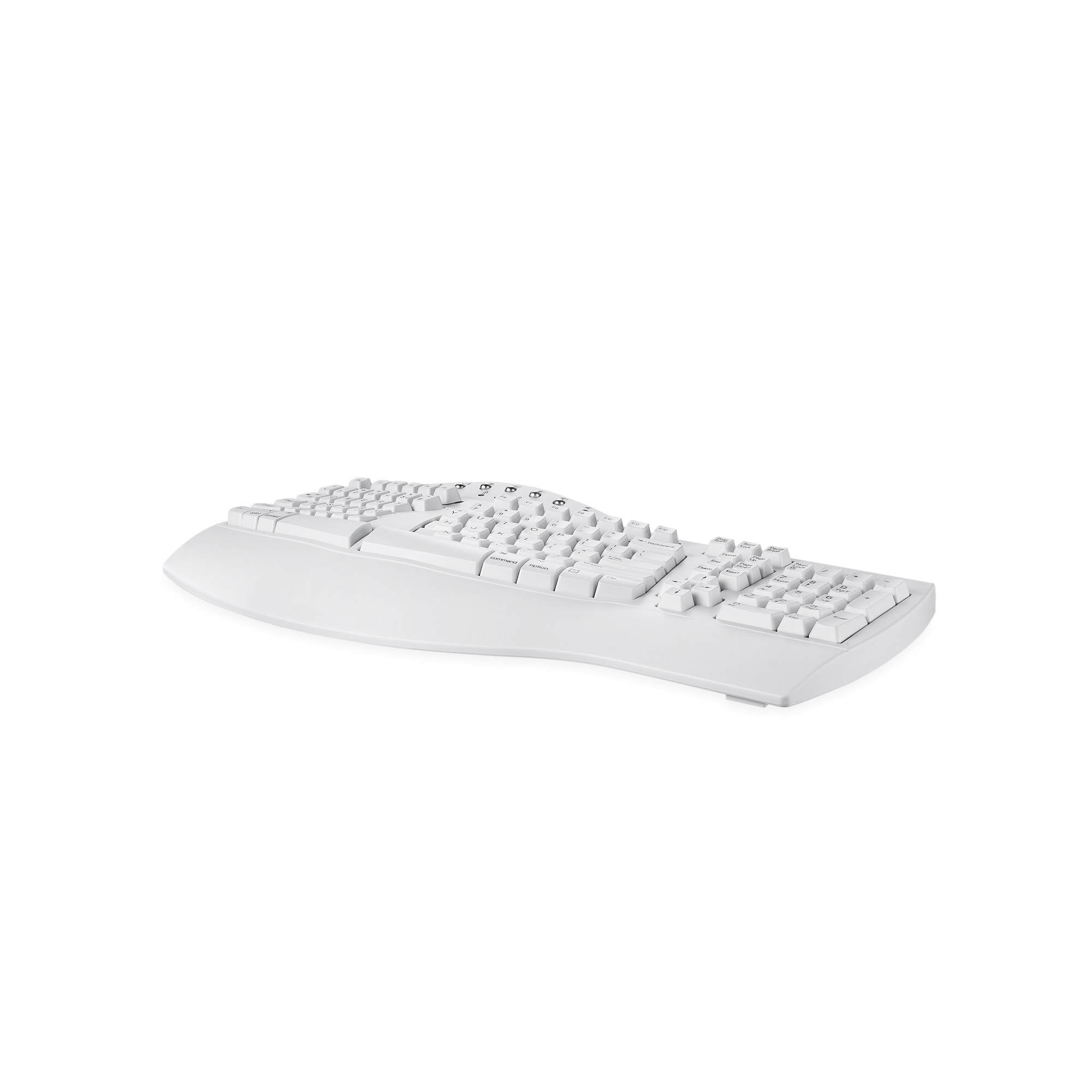Perixx 11615 keyboard RF Wireless + Bluetooth QWERTY French, German, Spanish, UK English, US English White