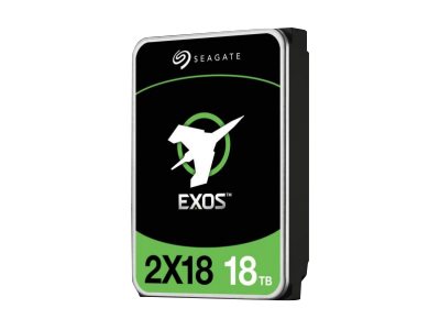 Seagate Exos 2X18 ST18000NM0012 - Festplatte - verschlsselt - 18 TB - intern - 3.5 (8.9 cm)