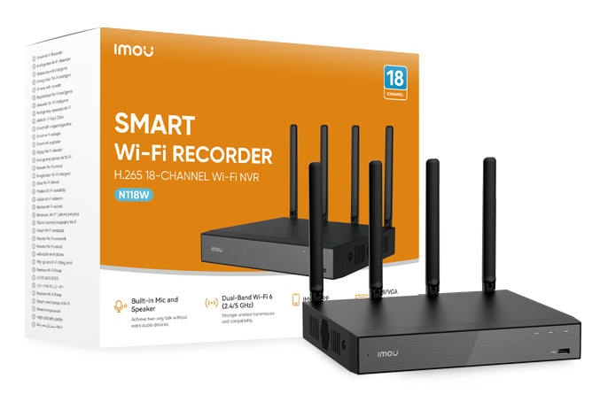 Imou Wireless recorder 18 channel Recorder