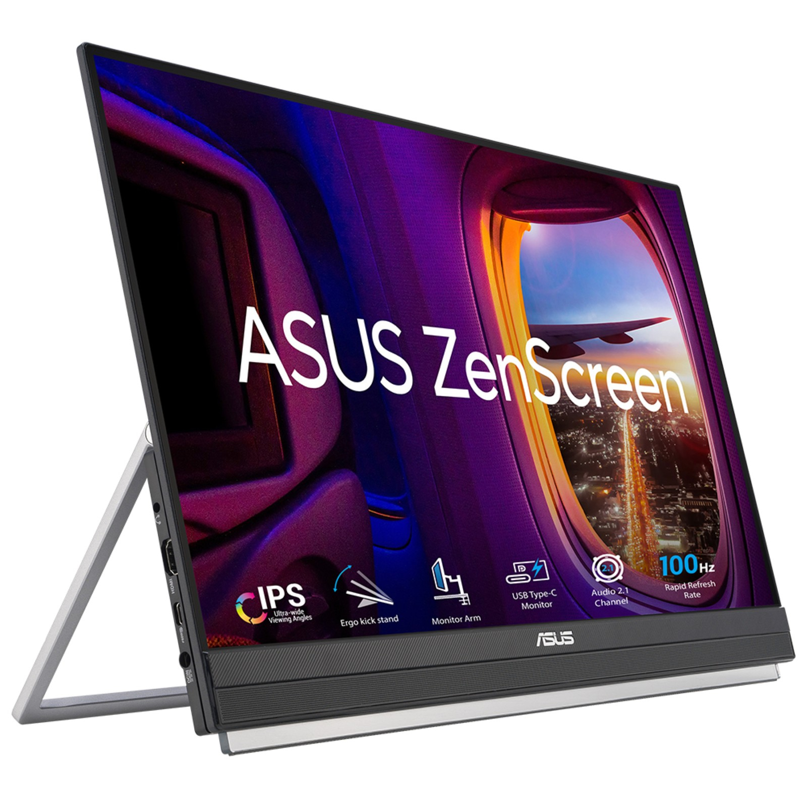 ASUS ZenScreen MB229CF - LED-Monitor - 55.9 cm (22)