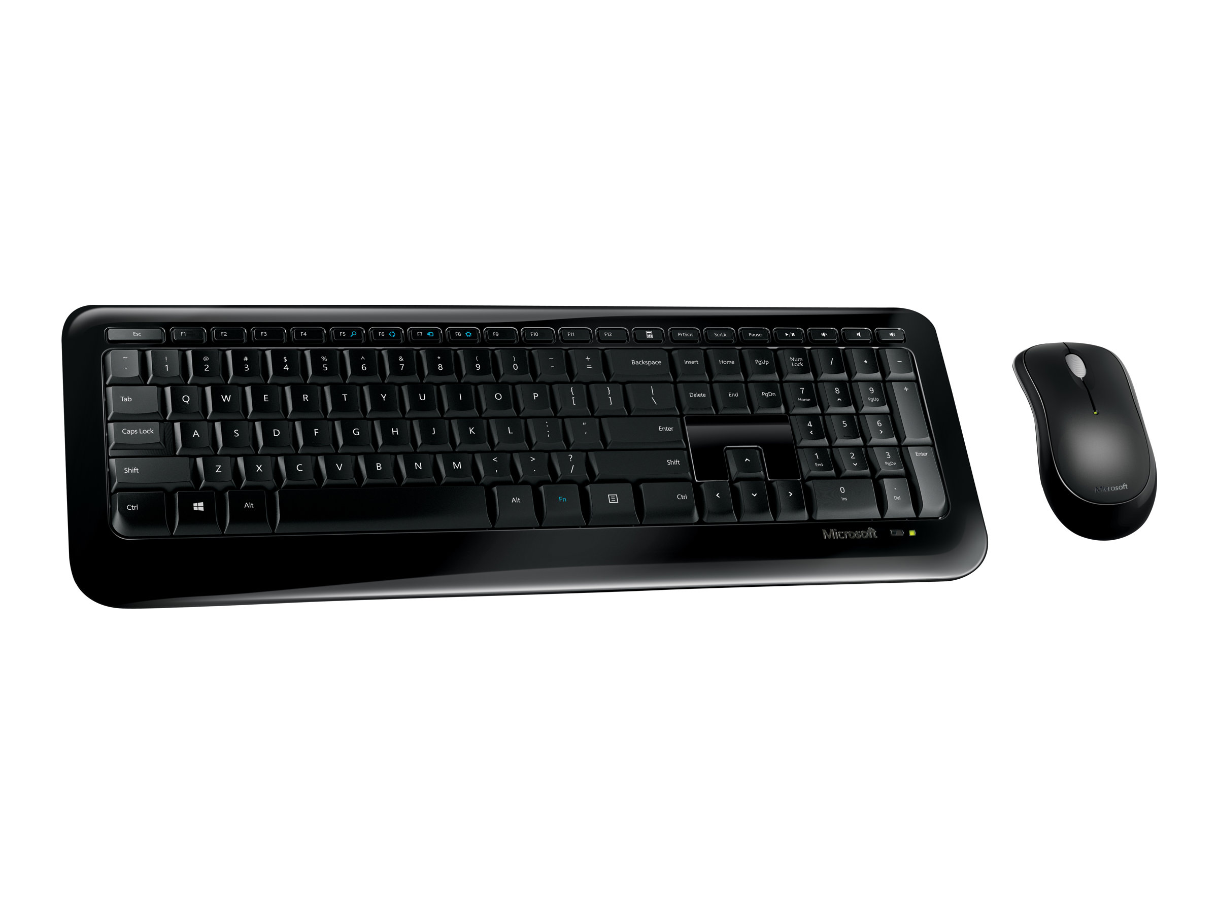 Microsoft Wireless Desktop 850 keyboard Mouse included RF Wireless Black