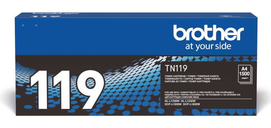 Brother TN-119 Cartouche de toner 1 pi�ce(s) Original Noir