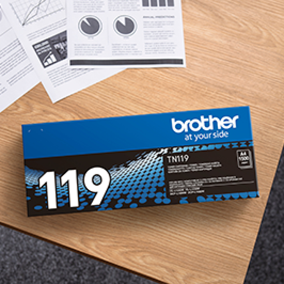 Brother TN-119 cartucho de t�ner 1 pieza(s) Original Negro