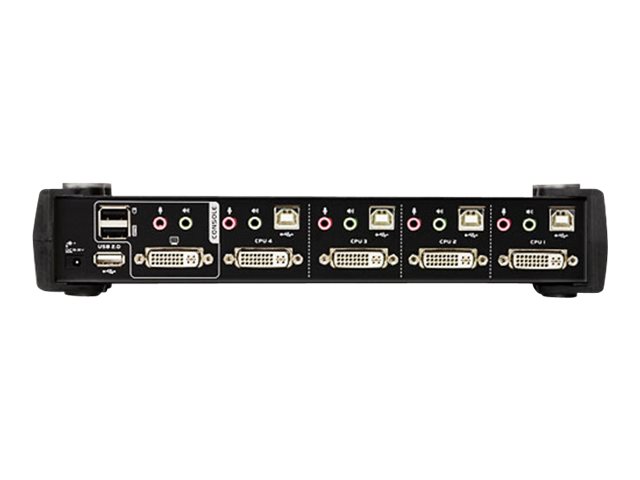 ATEN CubiQ CS1764A - KVM-/Audio-Switch - 4 x