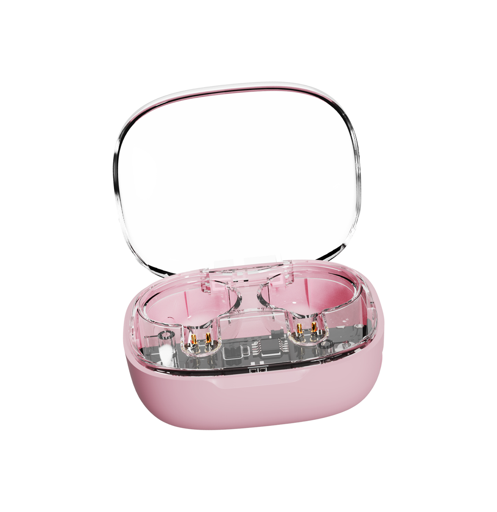 Streetz BT TWS In-Ear Kopfh�rer Transparent pink